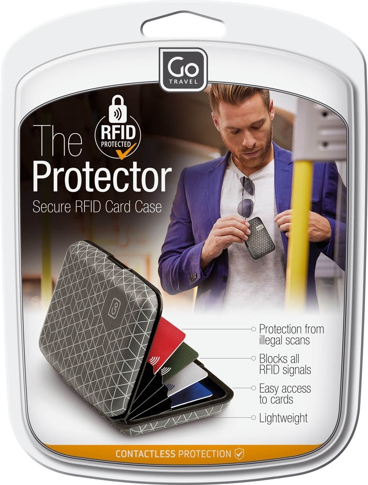 Image of The Protector -RFID-Kartenetui aus Aluminium