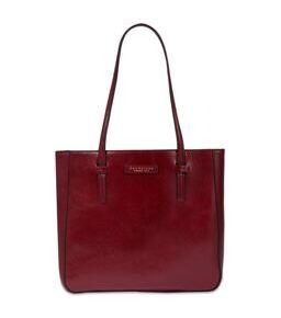 Diana - Shopper Leder, Dunkelrot