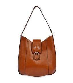 Erica - Hobo Bag Leder, Cognac