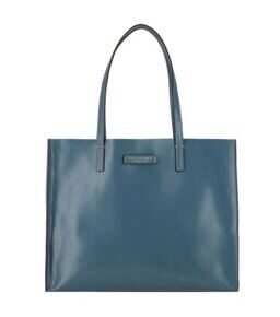 Mirra - Shopper Leder, Blau