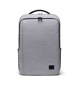 Kaslo - Rucksack in Light Grey Crosshatch