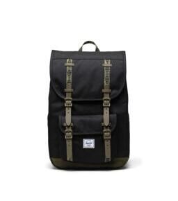 Little America -  Mid Backpack in Black/Ivy Green