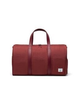 Novel - Duffle in Oxblood Red