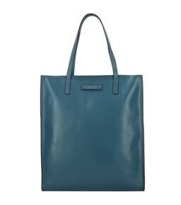 Mirra - Shopping Bag Leder, Blau