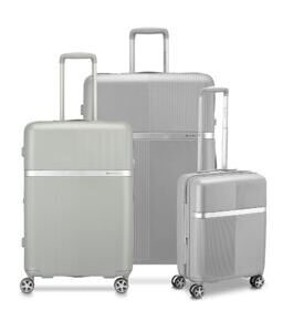 Airglam - 3er Trolley Set in Grau