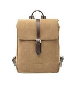 Nubuck Rucksack 15.6" in Taupe