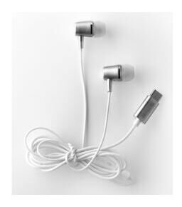 Type C Earphone L in Silber