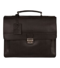 Vintage Scott Briefcase 2-Comp Schwarz