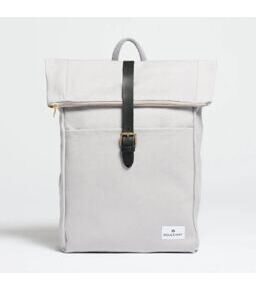 Foldtop Rucksack, Dust Grey