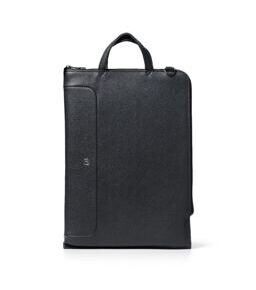 Gate Trended - Laptoptasche 17" aus Kunstleder in Schwarz