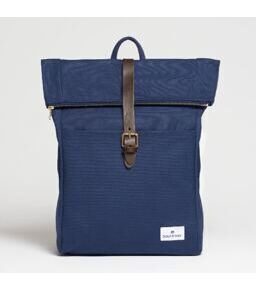 Foldtop Rucksack, Navy Blue