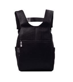 Mittelgrosser Anti-Diebstahl Rucksack 3D, Schwarz