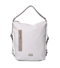 Rucksack-Tasche Zip, Weiss