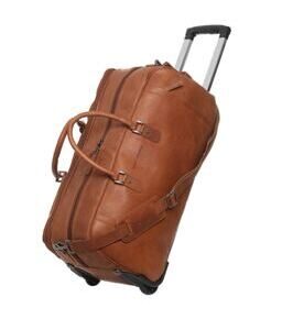 Jayven - Reisetasche mit Rollen, Cognac