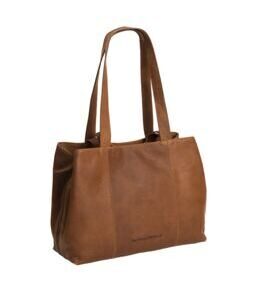 Gail - Schultertasche/Shopper Leder, Cognac