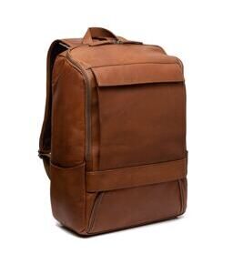 Rich - Laptoprucksack Leder, Cognac