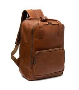 Belford - Laptoprucksack Leder, Cognac