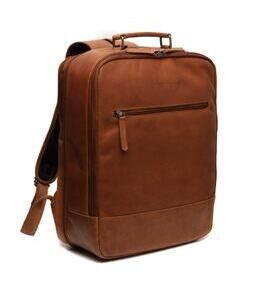 Jamaica - Laptopucksack Leder, Cognac