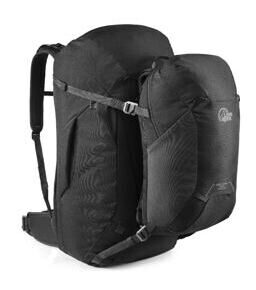 Escape Tour ND50+15L Backpacking-Rucksack Damen, Schwarz