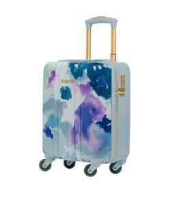 Pastel Flowers - Underseat Cabin Trolley, Blau