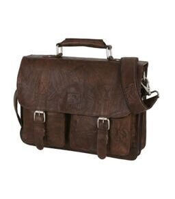 Messenger Business Bag in Washed-Brown