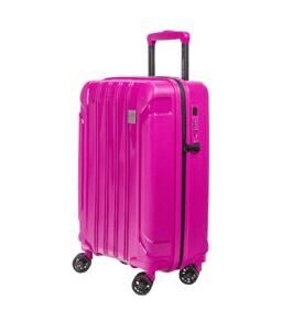 Tourist - Handgepäck Trolley mit USB in Fuchsia