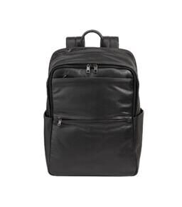 Sydney - Lederrucksack 16" Schwarz