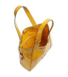 Carlotta - Shopper Leder, Gelb