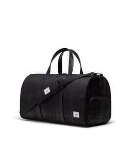 Novel - Duffle in Plaid Emboss