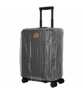 Kofferüberzug für Trolleys 55cm, Transparent