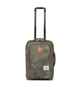 Heritage - Softshell Large Carry On Trolley in Ivy Green Topography