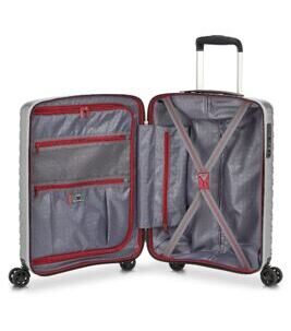 Wave - Trolley Handgepäck Carry-On 55cm, Silber