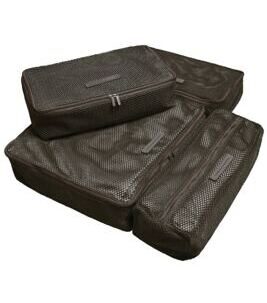 Packing Cubes 4er Set, Dark Olive