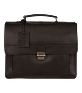 Vintage Scott Briefcase 2-Comp Schwarz