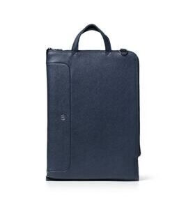 Gate Trended - Laptoptasche 17" aus Kunstleder in Blau