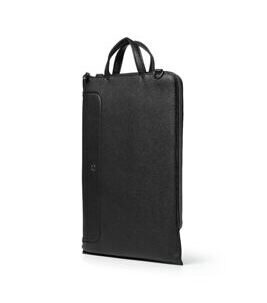 Gate Trended - Laptoptasche 17" aus Kunstleder in Schwarz