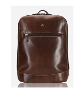 Montana - Laptop Rucksack Doppelfach Tobacco