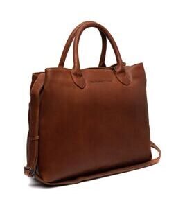 Passau - Schultertasche Leder, Cognac