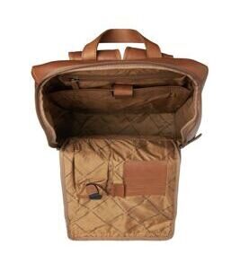 Rich - Laptoprucksack Leder, Cognac