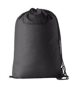 Packable Laundry Sack, Schwarz