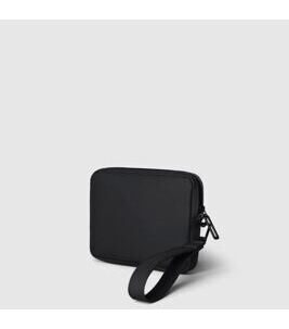 POUCH - Tasche mit abnehmbarer Handschlaufe in Schwarz