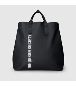 SUPERSHOPPER - Shopper mit zwei herausnehmbaren Taschen in Schwarz