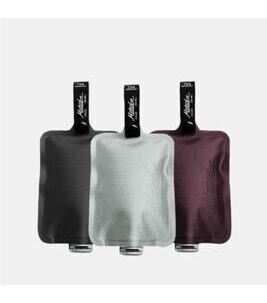 FlatPak - Toiletry Bottles, Charcoal / Arctic / Garnet