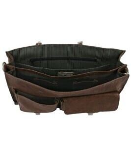 Messenger Business Bag in Washed-Brown