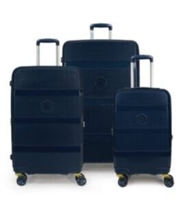 Zip2 Luggage - 3er Kofferset Dunkelblau