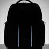 Fast-Check Laptoprucksack aus rezykliertem Stoff mit LED Licht Blau 2