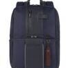 Laptoprucksack aus rezykliertem Stoff mit LED Licht Blau 1