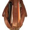 Aktenmappe / Laptop-Tasche aus Vollrindleder cognac 4