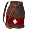 Beuteltasche mit CH-Kreuz - Army Recycling 1