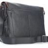 Plume Mix Uomo - 28cm Messenger in Schwarz 3